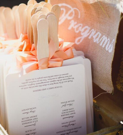 love, marriage and order of service