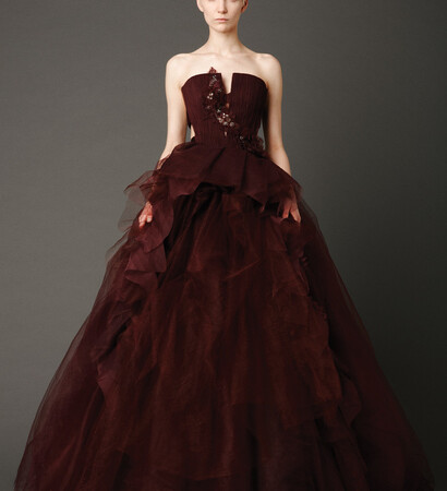 runway, Vera Wang and rock