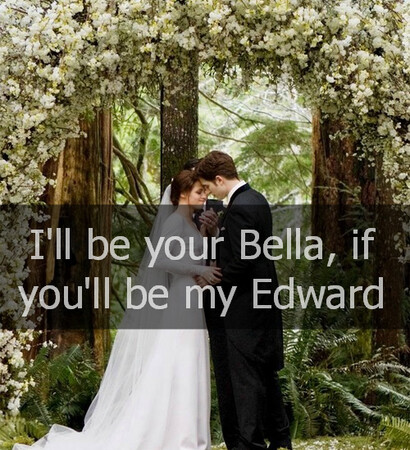 twilight, kiss and bella