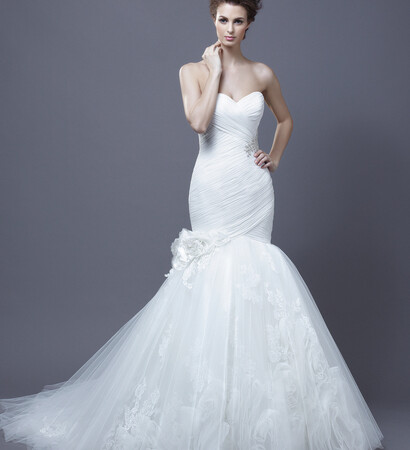 wedding dress and en