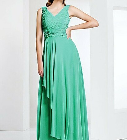 long bridesmaid dress, evening dress and fashion
