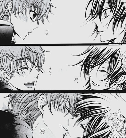 kiss, suzaku x lelouch and code geass