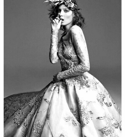 wedding dress, inspiration and black&white