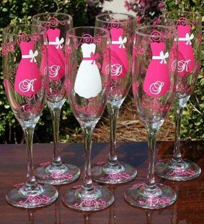 pink, romantic and bride