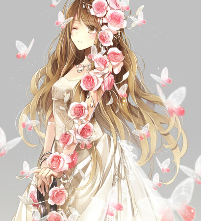 cute, beautiful and butterflies