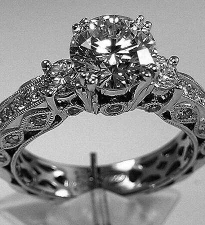 engagement, engagementring and black and white