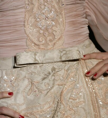 bedazzled, gown and fashion