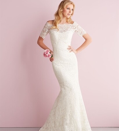 ivory, 2014 cheap wedding dress and white
