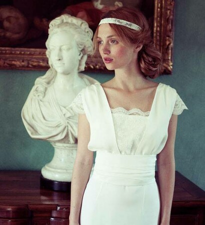dress, elise hameau and gown