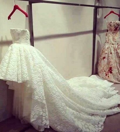 white, dress and so beautiful