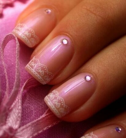 nails, weddbook and pink