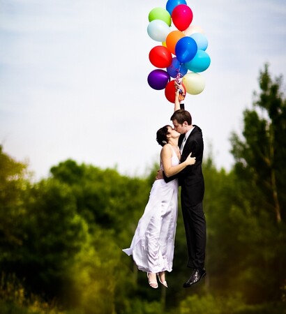 photography, balloon and weddbook