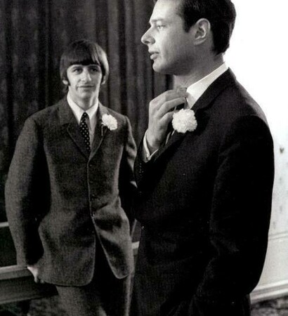 ringo starr, beatle and brian epstein