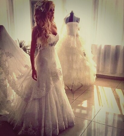 hair, wedding dress and beautifull