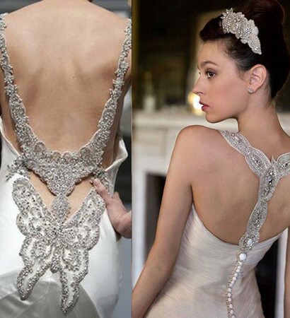 beautiful, butterfly and wedding dress