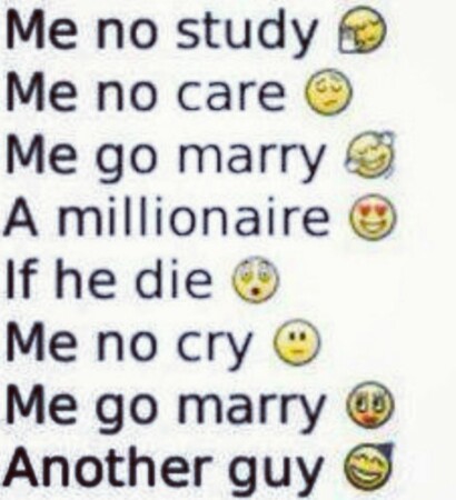 millionaire, haha and marry