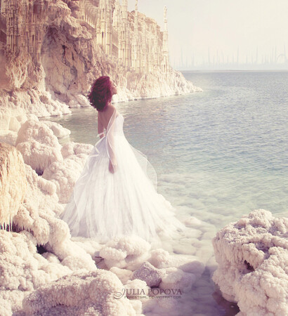ocean, bride and magic