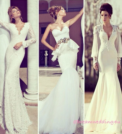 dreamwedding4u, white dress and classy