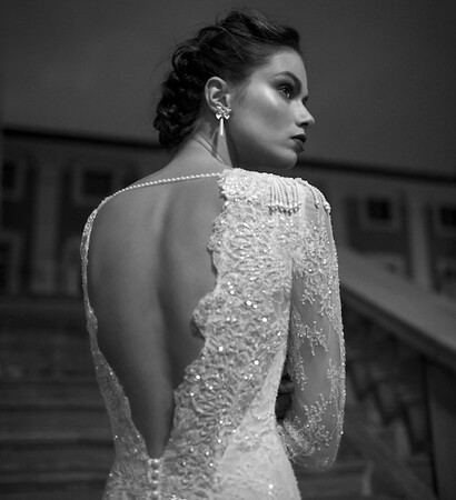 sparkle, lace and model