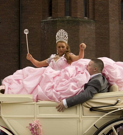 big fat gypsy wedding, barbie and wand