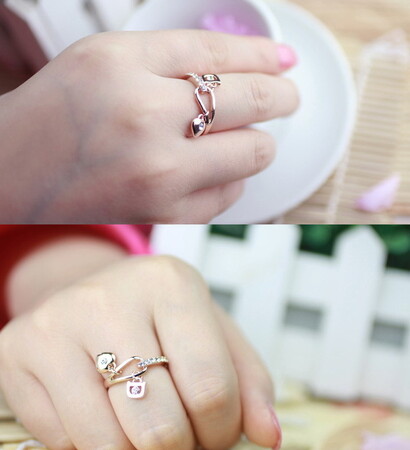 crystal, ring and delicate