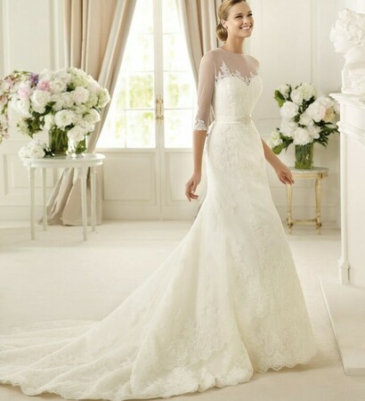 wedding dress and en
