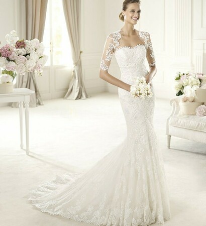 wedding dress and en