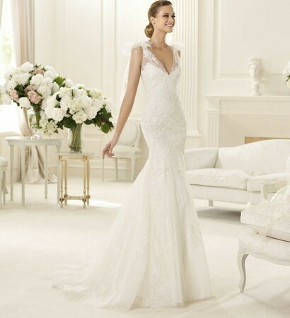 wedding dress and en