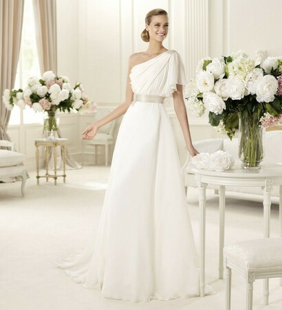 wedding dress and en