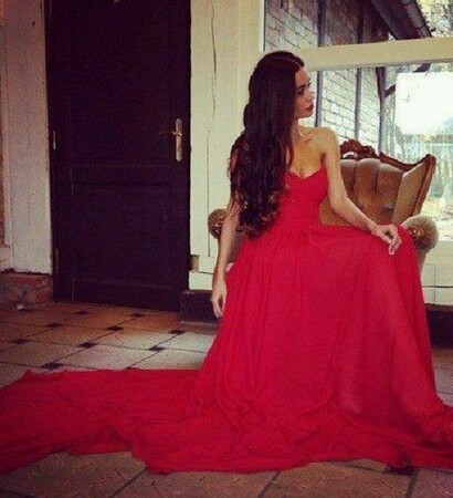 red, love and girl