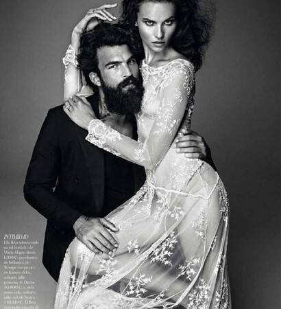 fashion, white and black and vogue spain