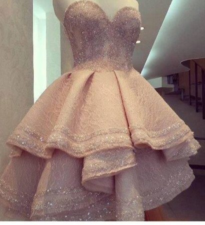 sparkel, sweetheart neckline and white dress
