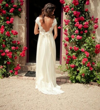 wedding dress and en