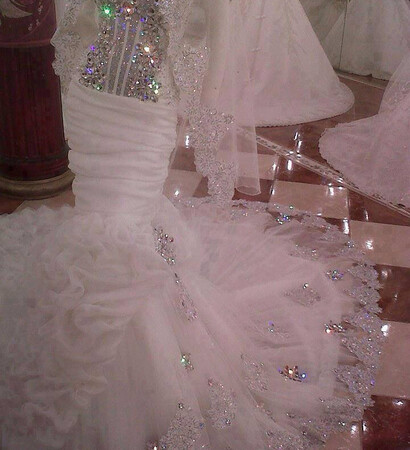 spadazzle, dress and white