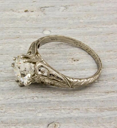 vintage ring, ring and love