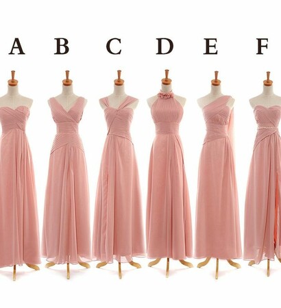 dress, bridesmaid and pink