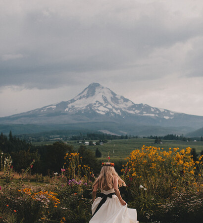 flowers, dress and nature