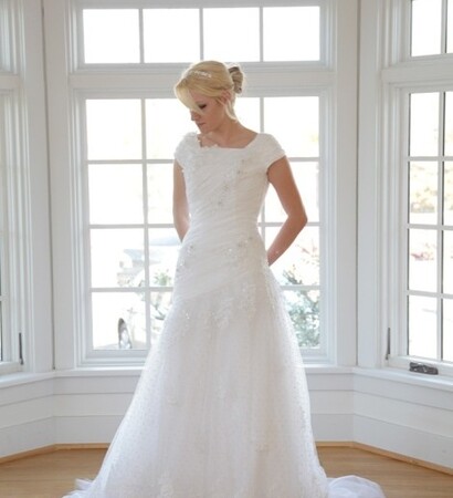 bridal, bridal gown and organza dress