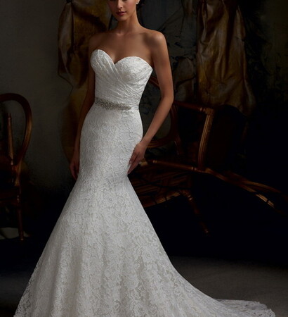 mermaid, lace and dress