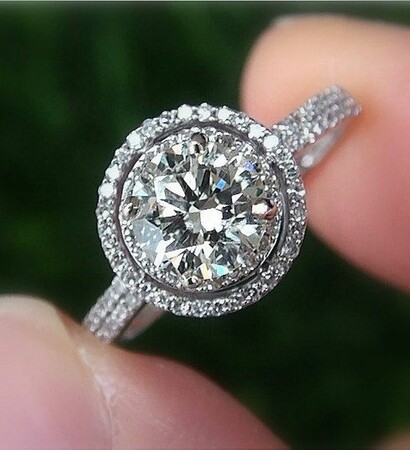 engagement, ring and diamons