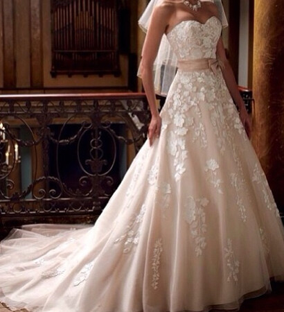 pretty, wedding dress and white