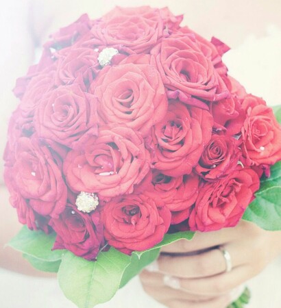 red, roses and awesome