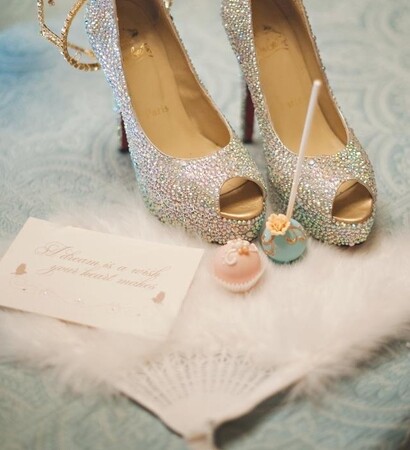 sparkle, pink and shoes