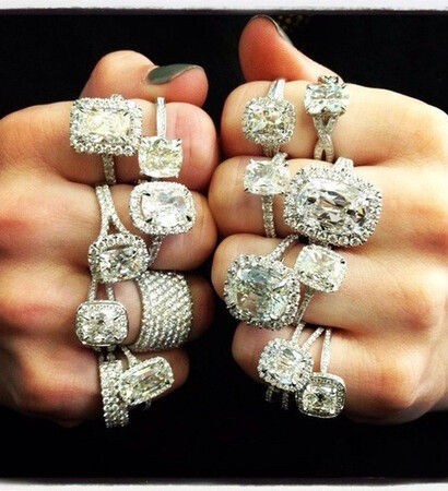 diamonds, love and gold