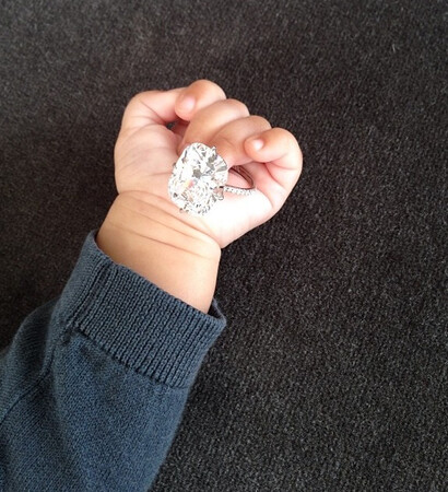 cute, kim kardashian and engagement ring