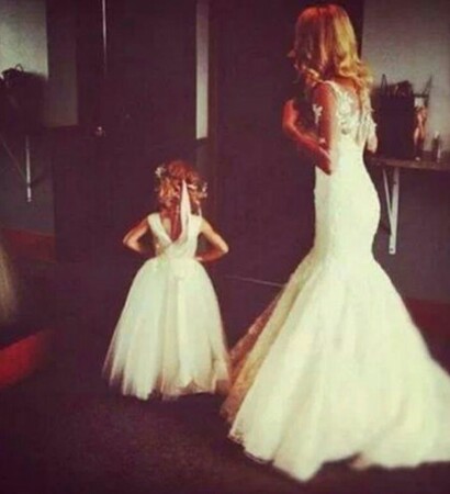 dress, small and daughter