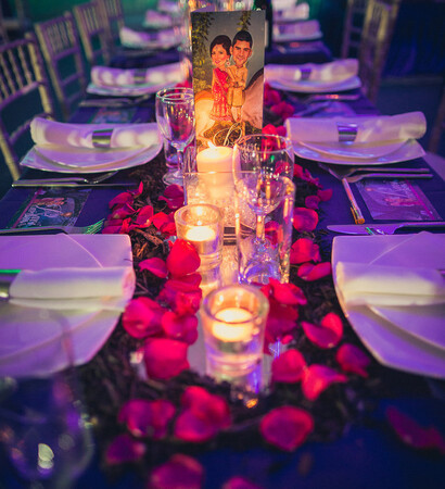 candles, decoration and indian wedding