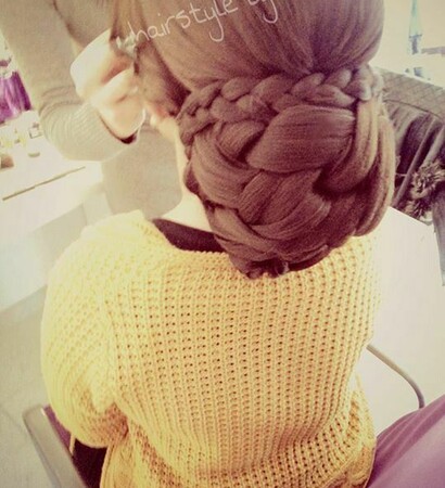 hair, up do and Prom