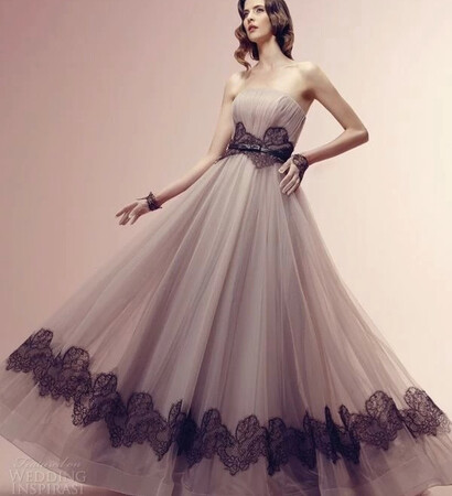 lace, wedding dress and fluffy