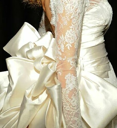 long sleeved, bows and Couture